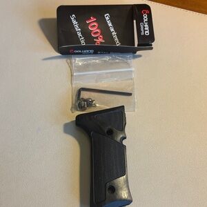 Black Replacement Pistol Grip Panel